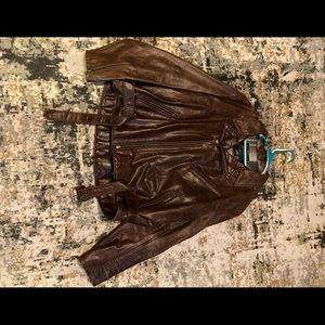 Scott’s men’s leather jacket